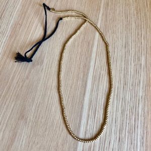 Madewell Gold Long Necklace
